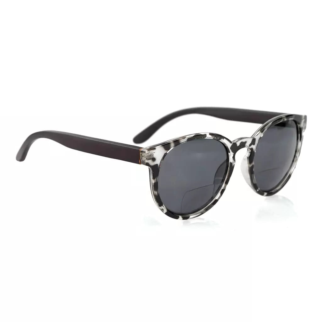 Wooden Arms Bifocal Sunglasses Women Men