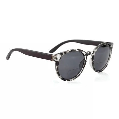 Wooden Arms Bifocal Sunglasses Women Men