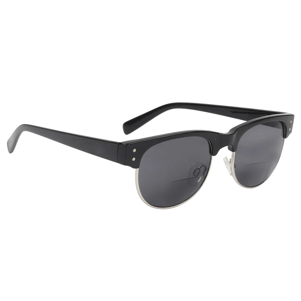 Half Semi-Rimless Bifocal Sunglasses Men Women