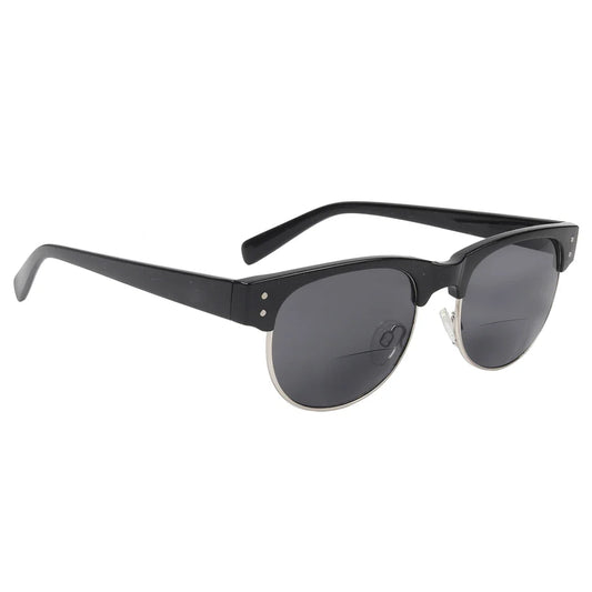Half Semi-Rimless Bifocal Sunglasses Men Women