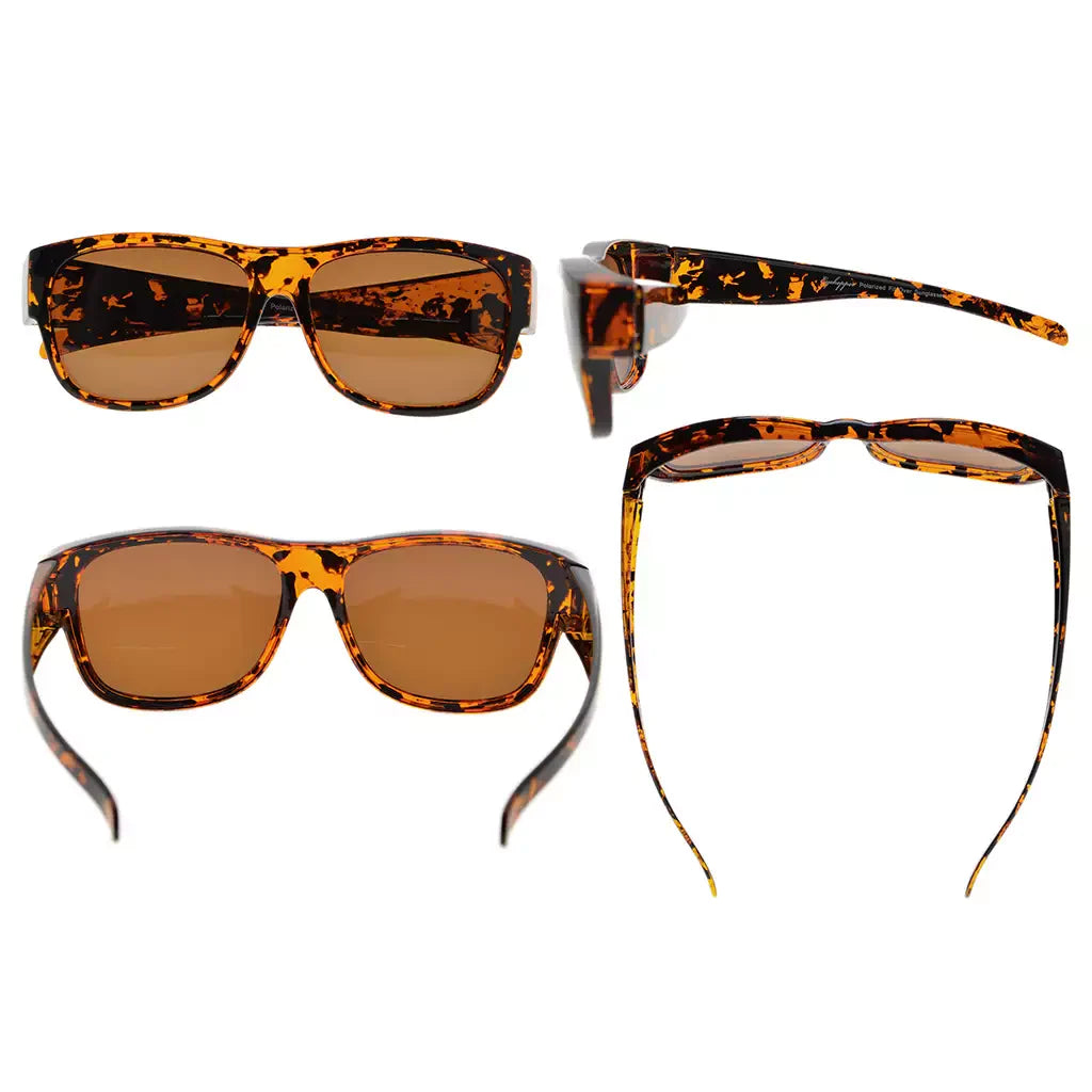 Fitover Bifocal Sunglasses Polarized Lenses Women Men