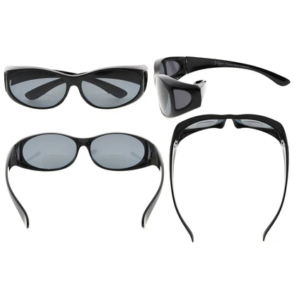 Polarized Bifocal Sunglasses To Wear Over Glasses Men Women