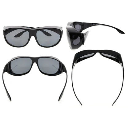 Fitover Bifocal Sunglasses Polarized Lenses Women Men