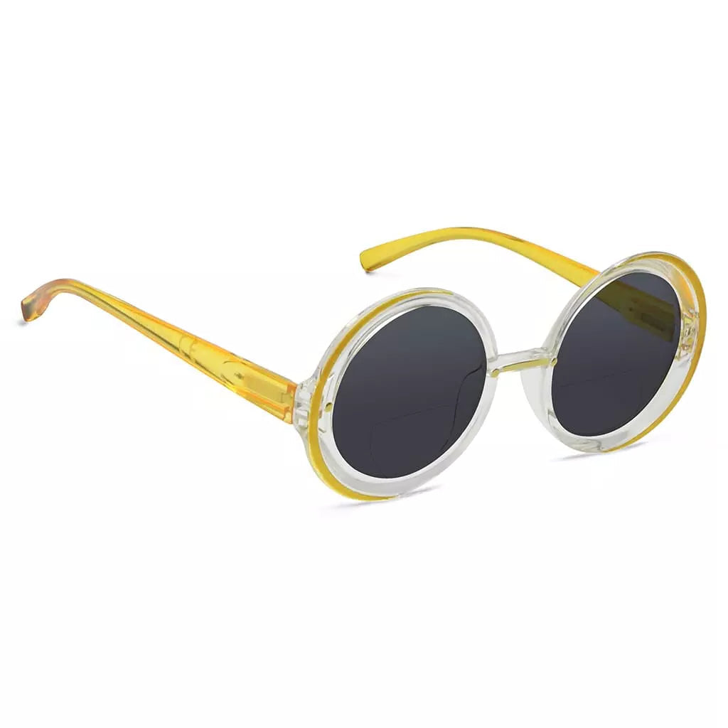 Round Small Bifocal Sunglasses Women