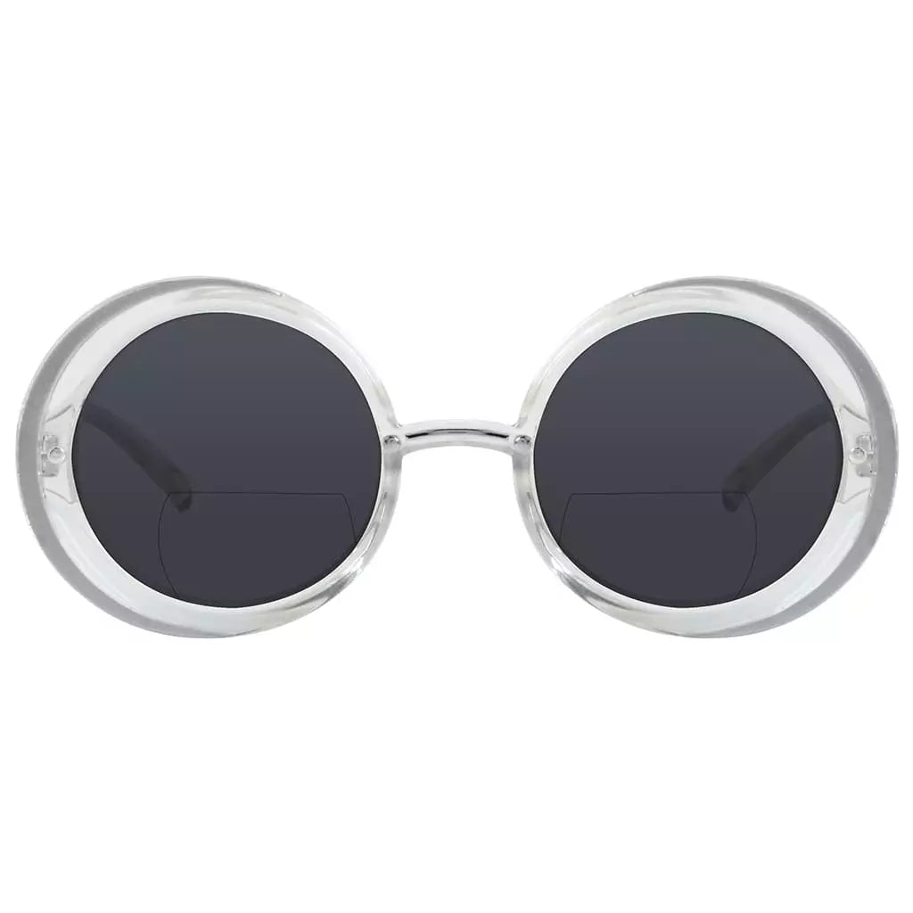 Round Small Bifocal Sunglasses Women