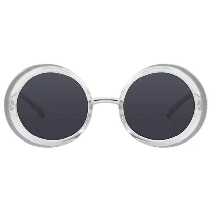 Round Small Bifocal Sunglasses Women