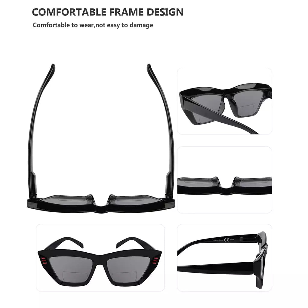 Cat Eye Bifocal Sunglasses Women