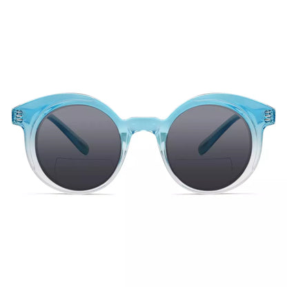 Small Round Bifocal Sunglasses Women