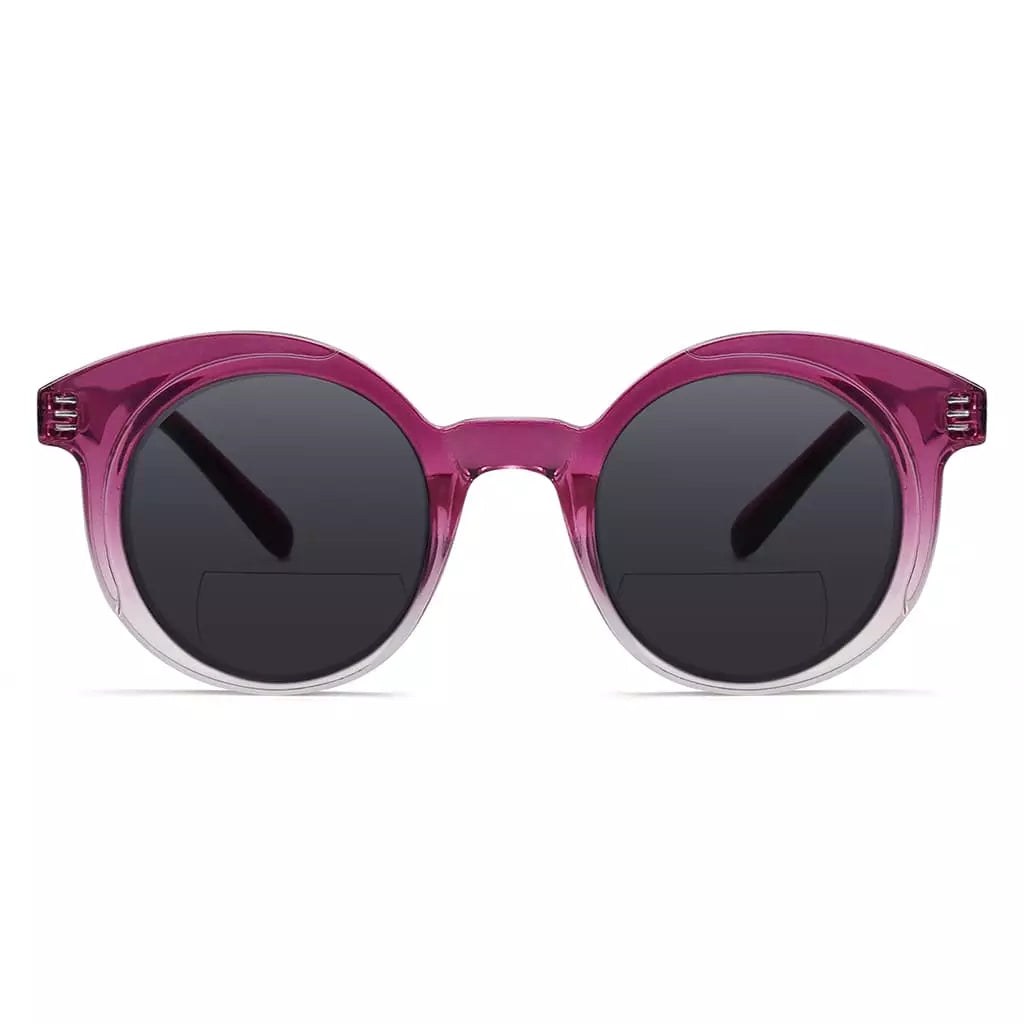 Small Round Bifocal Sunglasses Women