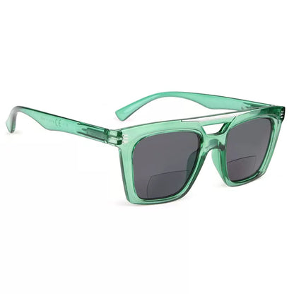 Square Bifocal Sunglasses Women