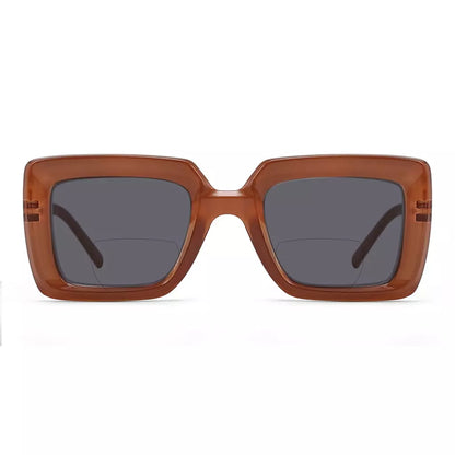 Square Bifocal Sunglasses Women