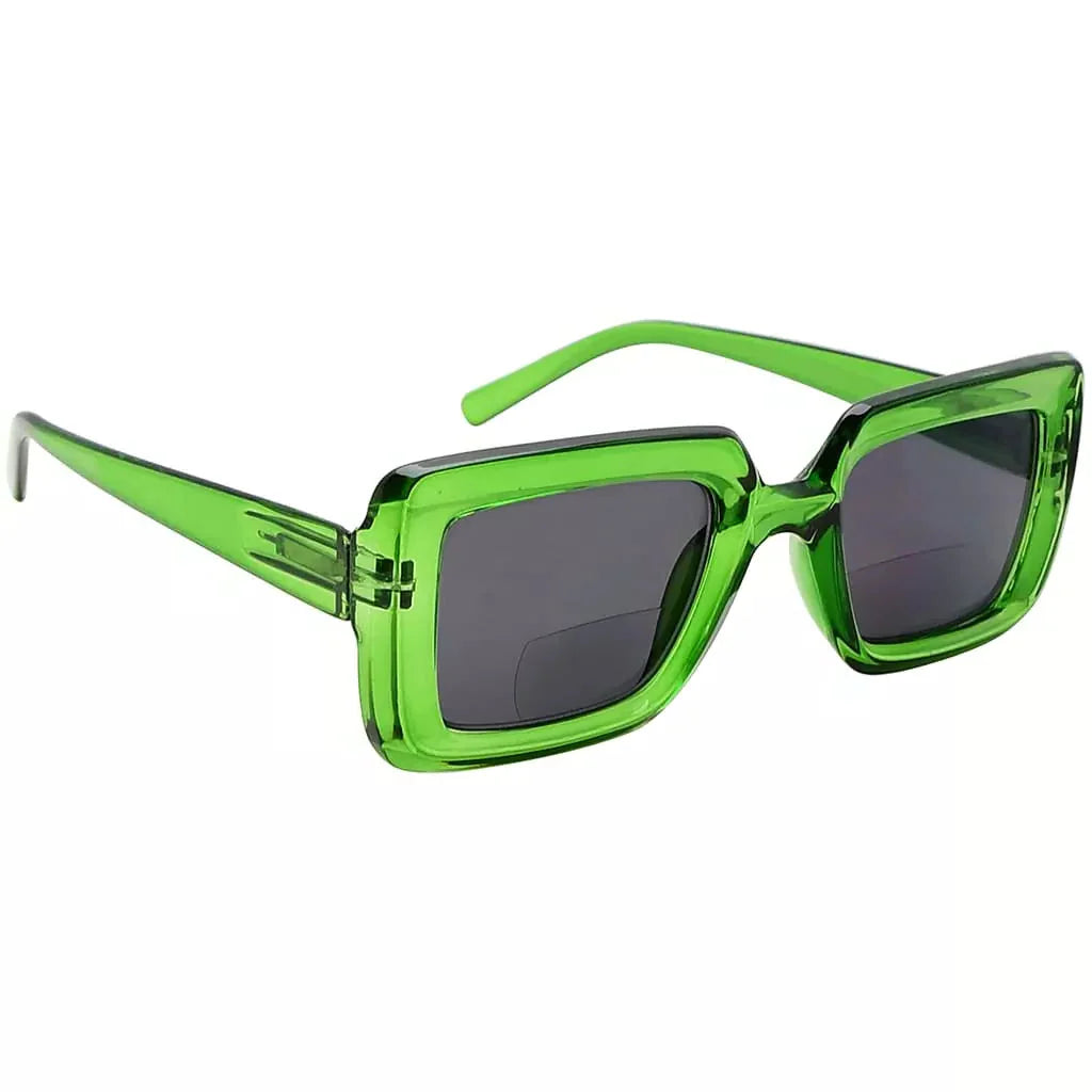 Square Bifocal Sunglasses Women