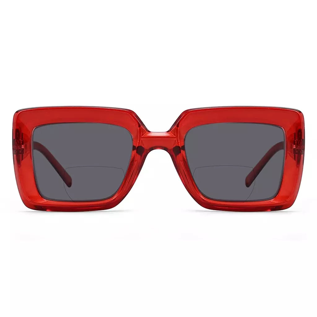 Square Bifocal Sunglasses Women