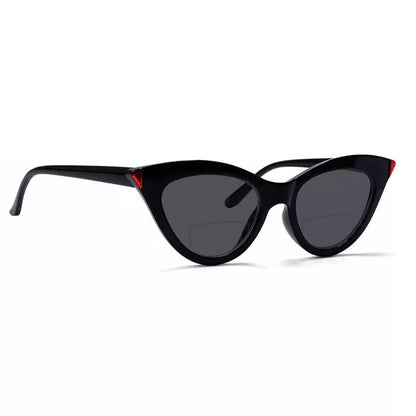 Small Cat-eye Bifocal Sunglasses Women