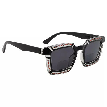 Square Bifocal Sunglasses Women