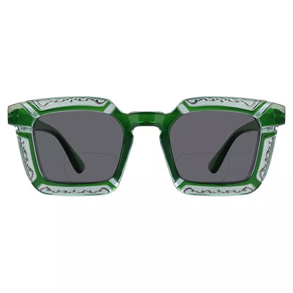 Square Bifocal Sunglasses Women