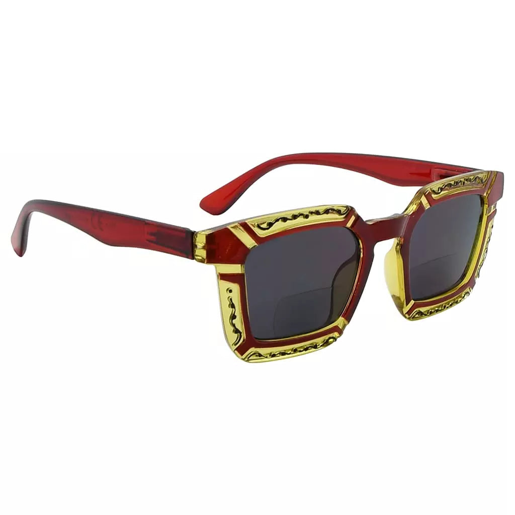 Square Bifocal Sunglasses Women