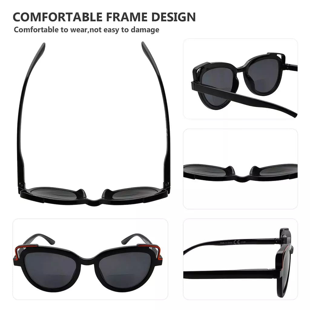 Cat Eye Bifocal Sunglasses Eyeglasses Women
