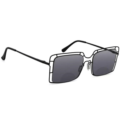 Square Bifocal Sunglasses Men