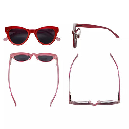 Cat Eye Bifocal Sunglasses Women