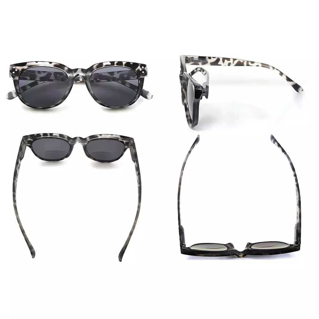 Round Bifocal Sunglasses Women