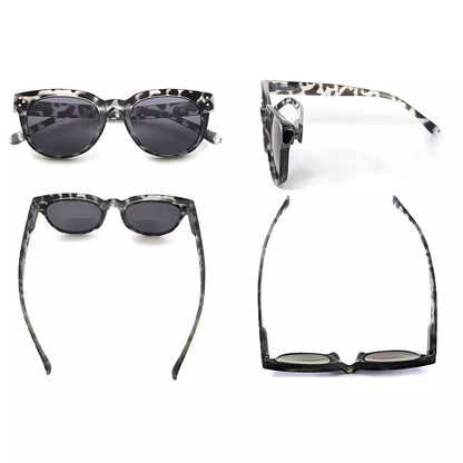 Round Bifocal Sunglasses Women