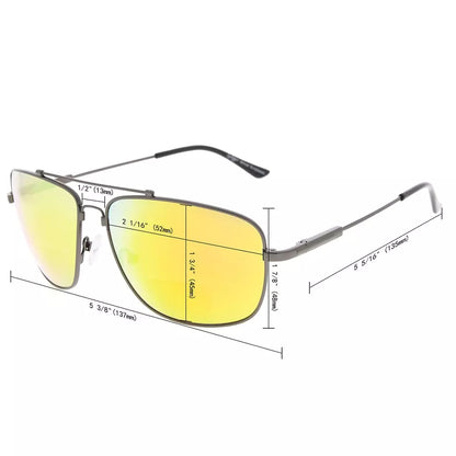 Bendable Titanium Bifocal Sunglasses Men