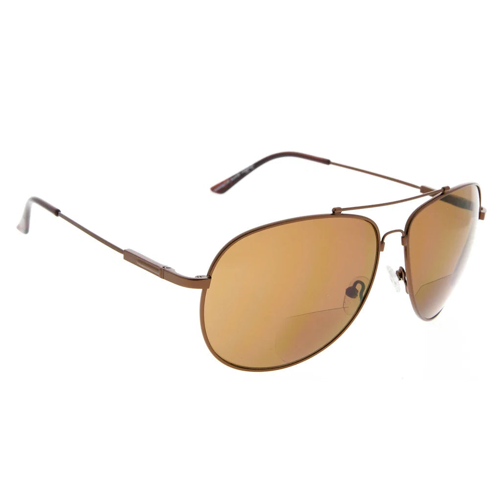 Bendable Titanium Polit Bifocal Sunglasses Men