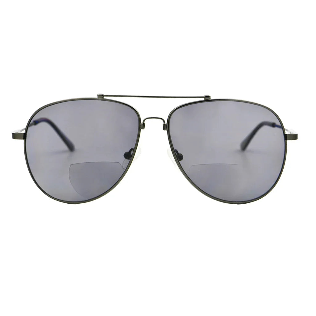 Bendable Titanium Polit Bifocal Sunglasses Men