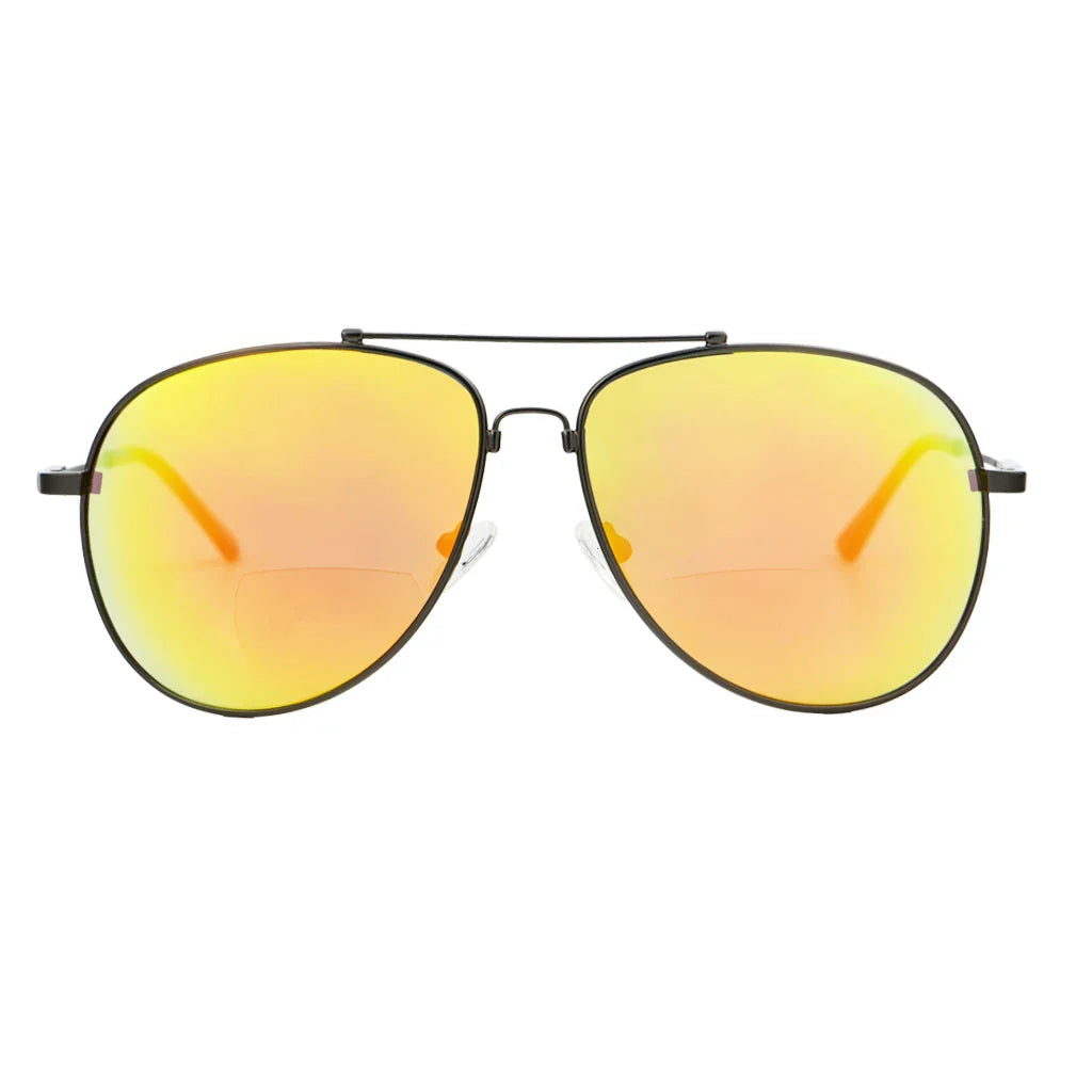 Bendable Titanium Polit Bifocal Sunglasses Men