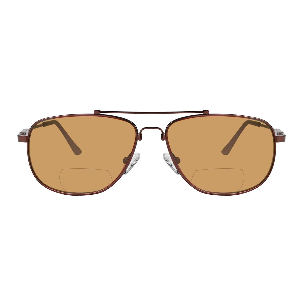 Bendable Titanium Bifocal Sunglasses Men