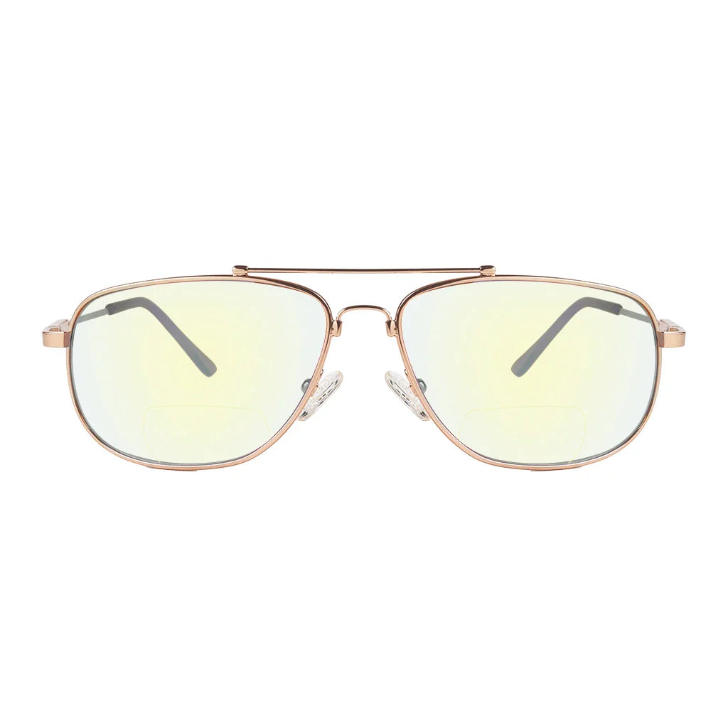 Bendable Titanium Bifocal Sunglasses Men