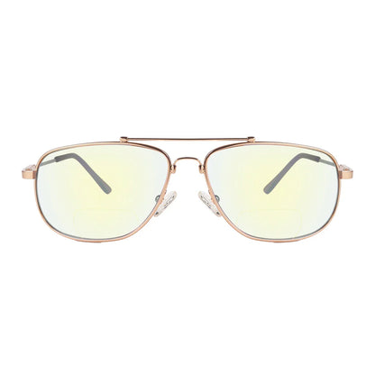 Bendable Titanium Bifocal Sunglasses Men