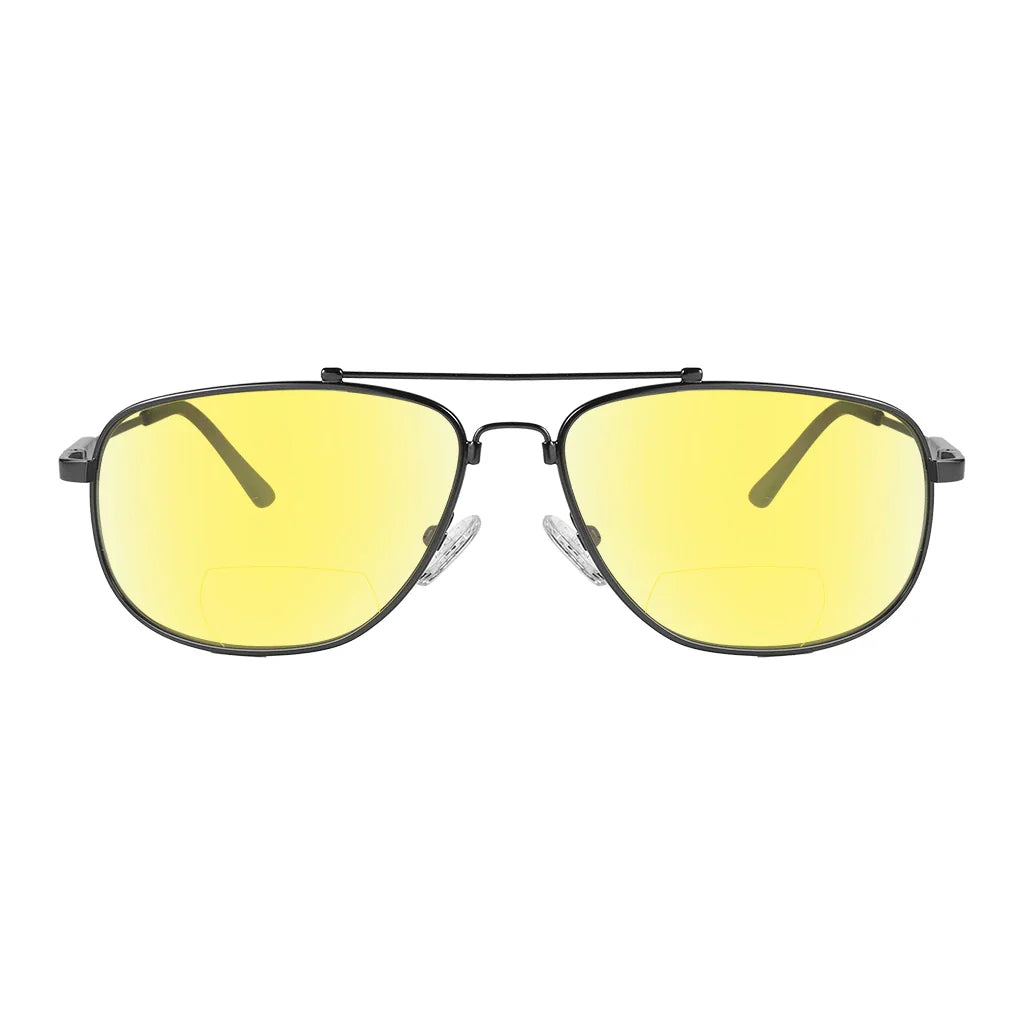 Bendable Titanium Bifocal Sunglasses Men