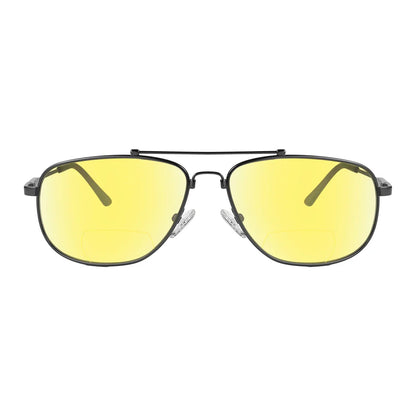 Bendable Titanium Bifocal Sunglasses Men