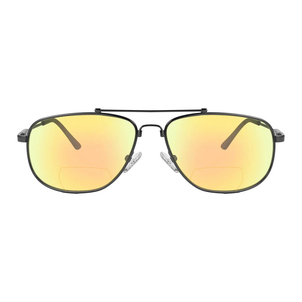 Bendable Titanium Bifocal Sunglasses Men