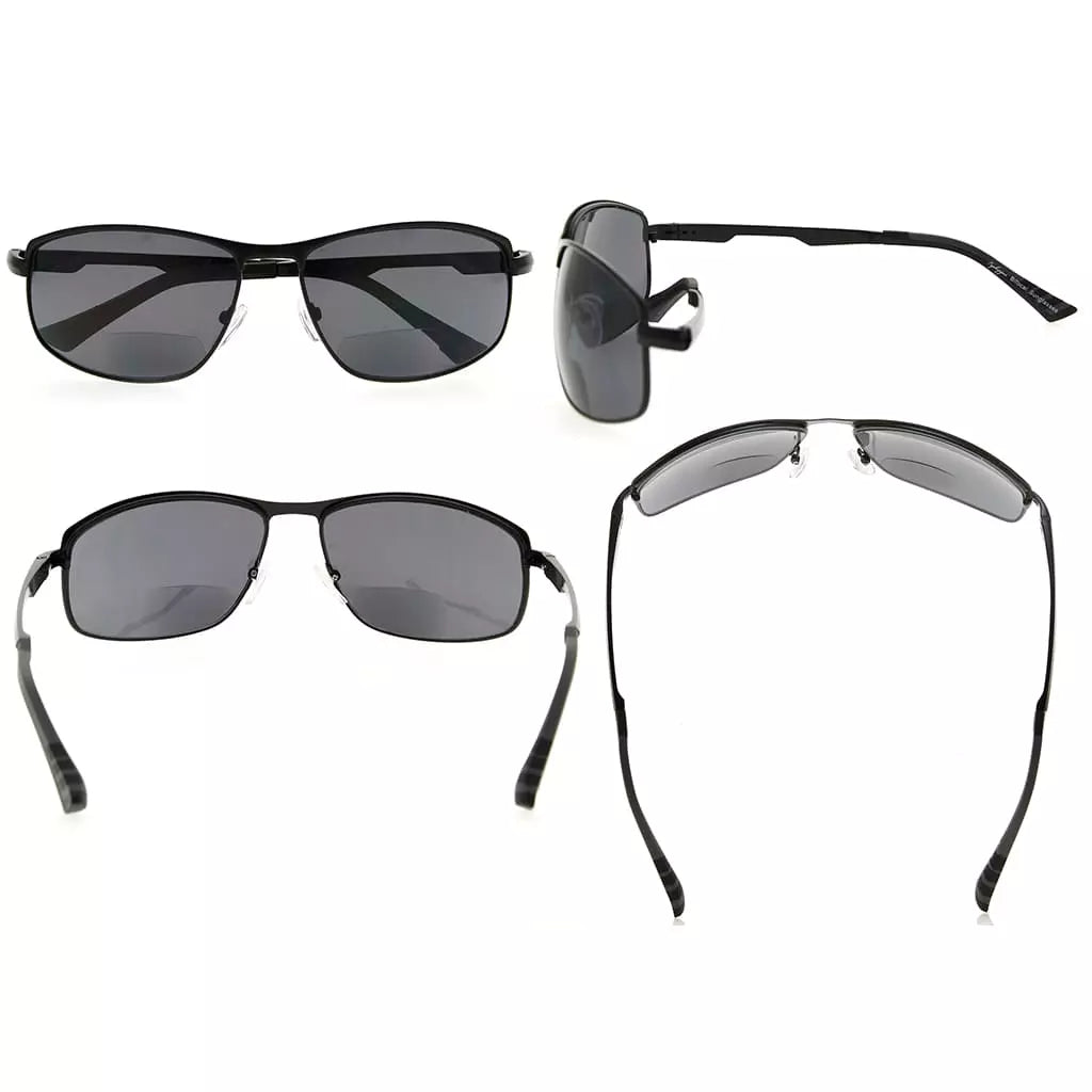 Wirerim Sports Design Bifocal Sunglasses Men