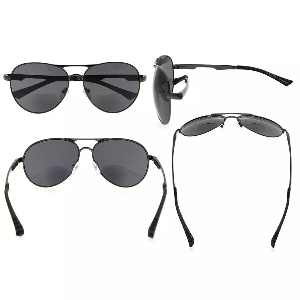 Pilot Bifocal Sunglasses Men