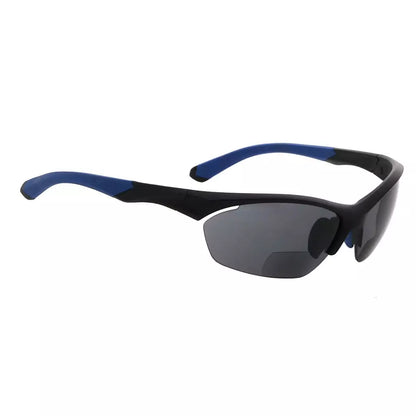 TR90 Sports Design Half-Rimless Bifocal Sunglasses Women Men