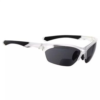 TR90 Sports Design Half-Rimless Bifocal Sunglasses Women Men