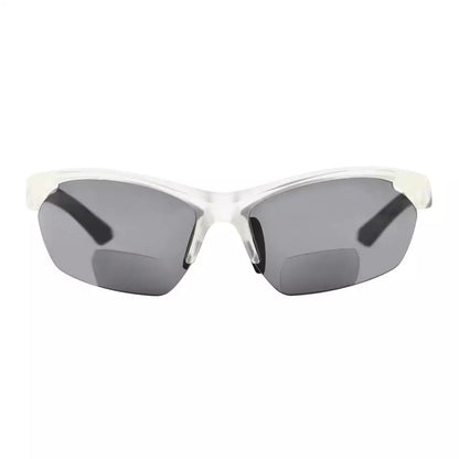 TR90 Sports Design Half-Rimless Bifocal Sunglasses Women Men