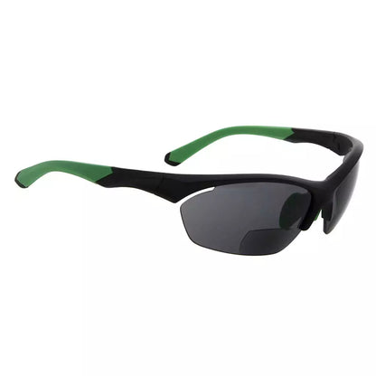 TR90 Sports Design Half-Rimless Bifocal Sunglasses Women Men