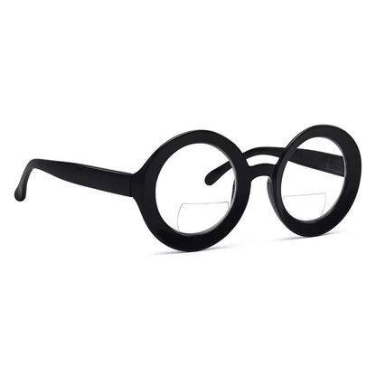 Round Bifocal Reading Glasses Women