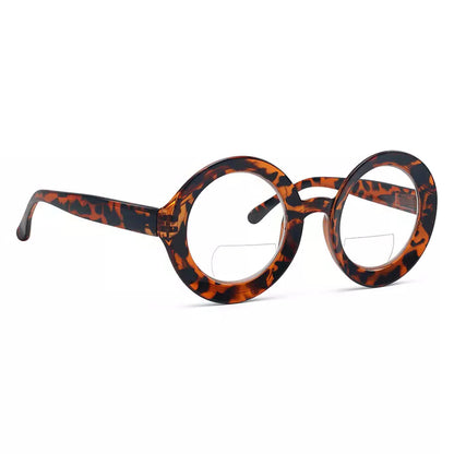 Round Bifocal Reading Glasses Women
