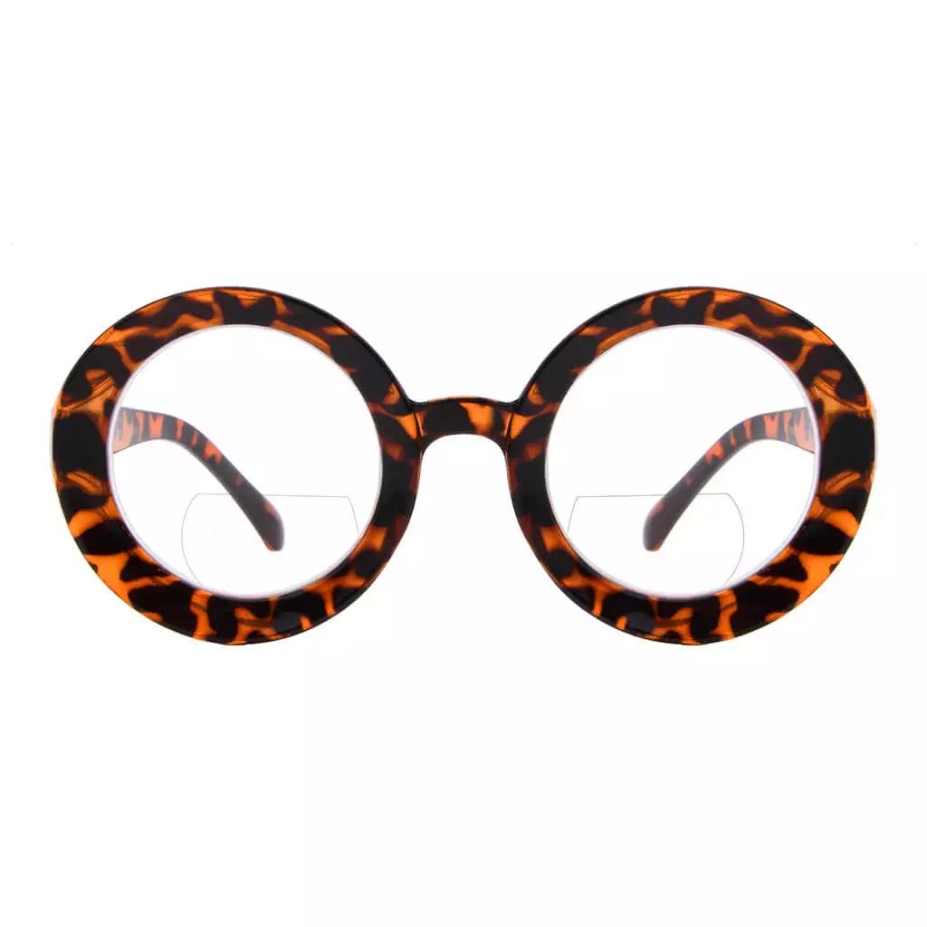 Round Bifocal Reading Glasses Women