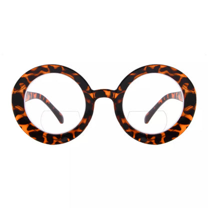 Round Bifocal Reading Glasses Women
