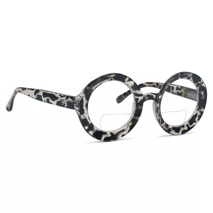 Round Bifocal Reading Glasses Women