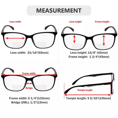 Bifocal Reading Glasses for Women