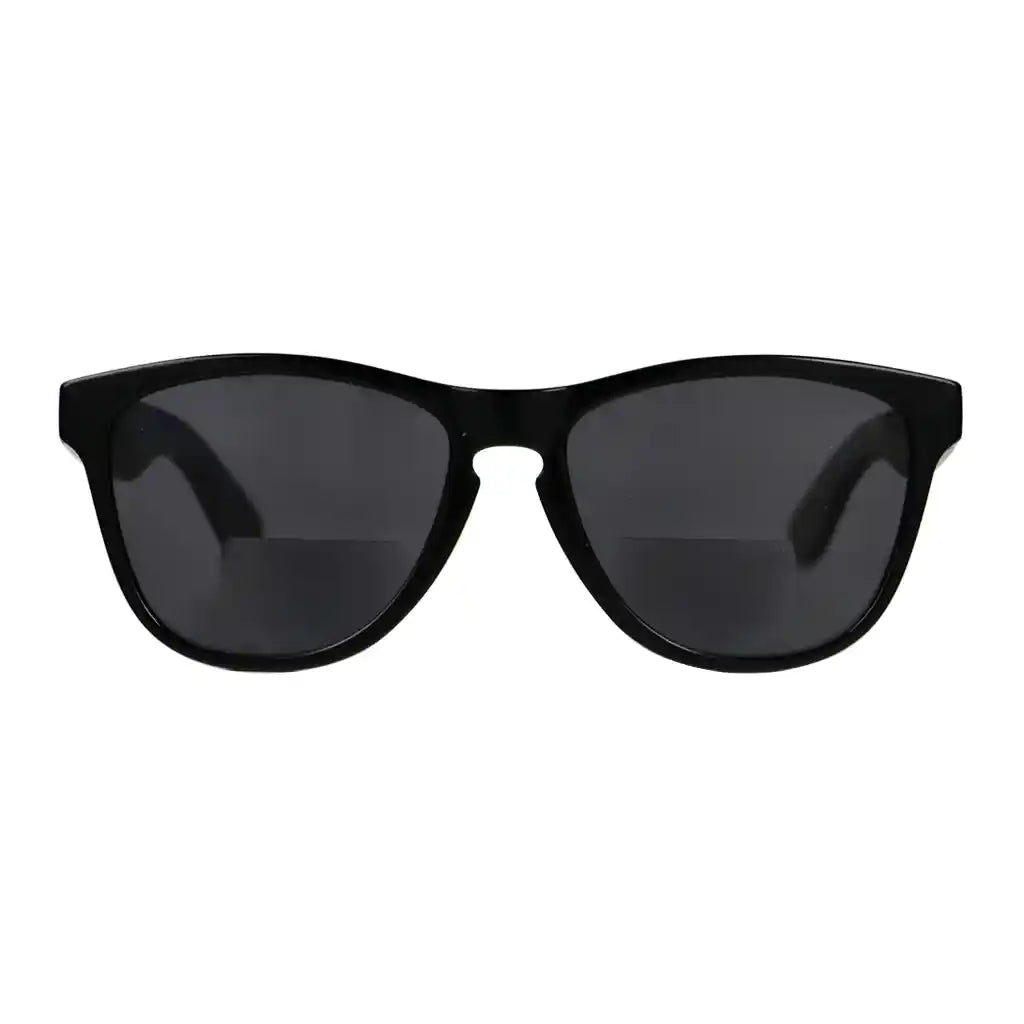 Pattern Bifocal Sunglasses Wood Arms for Women