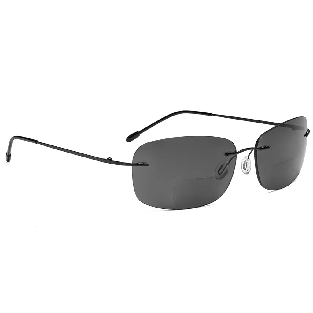 Rimless Bifocal Sunglasses Women Men